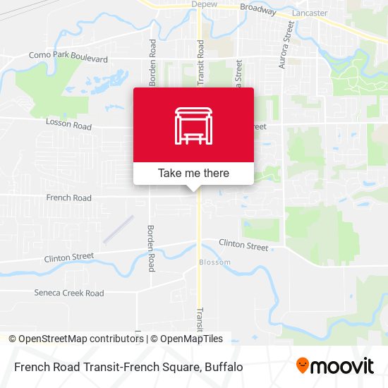 French Road Transit-French Square map