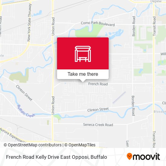 French Road Kelly Drive East Opposi map