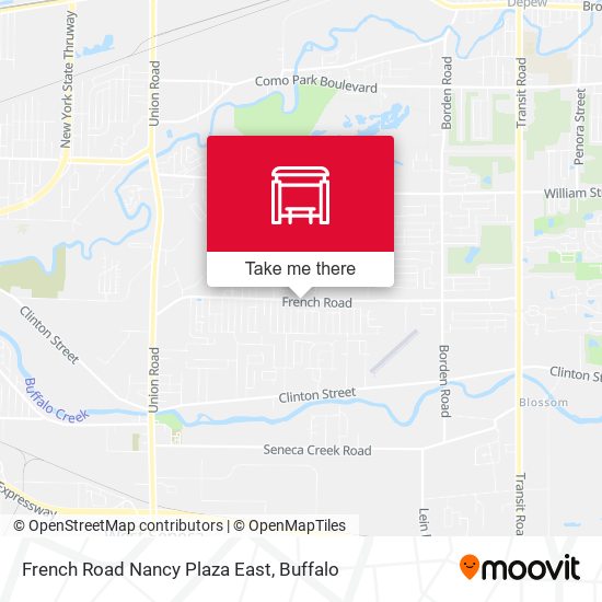 French Road Nancy Plaza East map