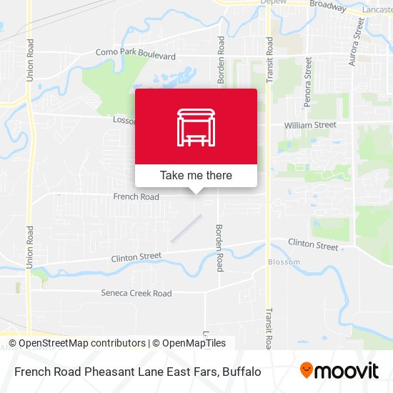 French Road Pheasant Lane East Fars map