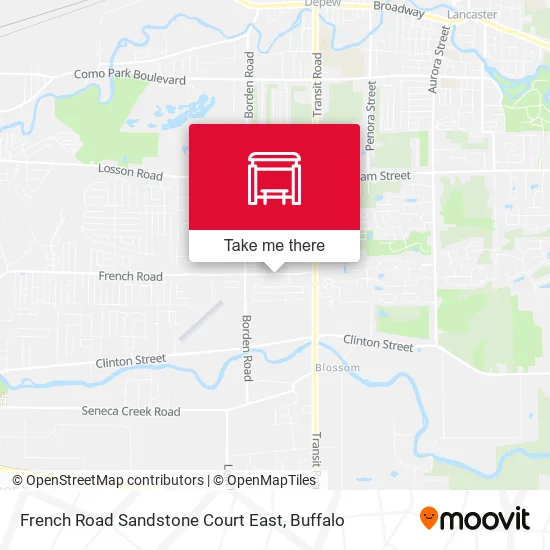 Mapa de French Road Sandstone Court East