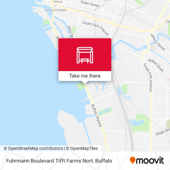 Fuhrmann Boulevard Tifft Farms Nort map