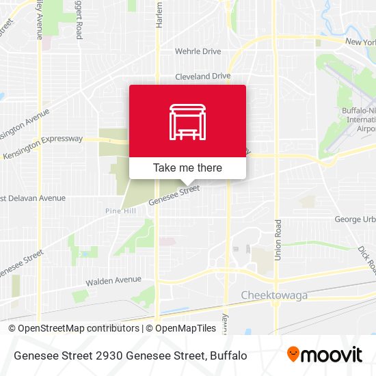 Genesee Street 2930 Genesee Street map