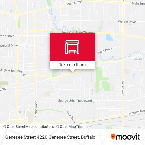Genesee Street 4220 Genesee Street map
