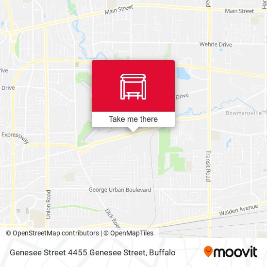 Mapa de Genesee Street 4455 Genesee Street