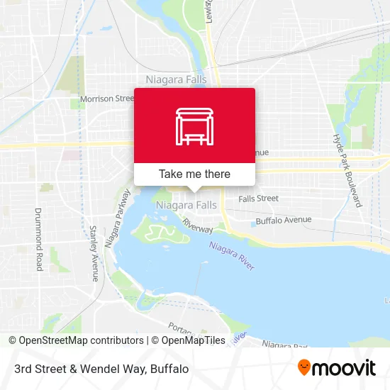 Mapa de 3rd Street & Wendel Way
