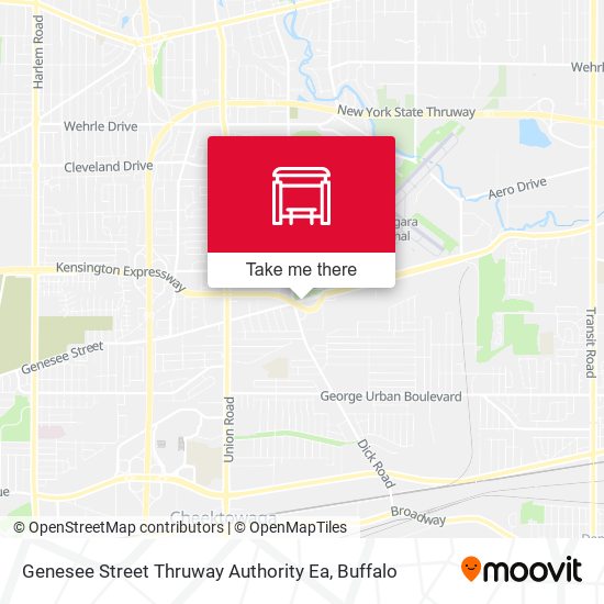 Genesee Street Thruway Authority Ea map