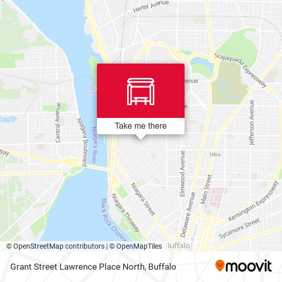Grant Street Lawrence Place North map