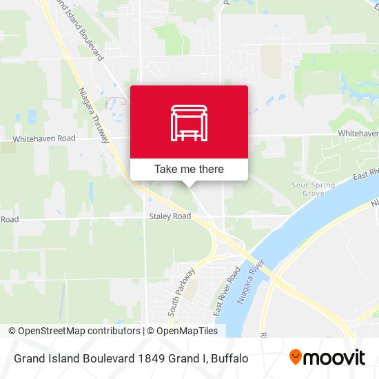 Grand Island Boulevard 1849 Grand I map