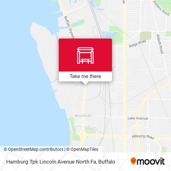 Hamburg Tpk Lincoln Avenue North Fa map