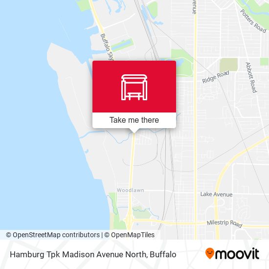 Mapa de Hamburg Tpk Madison Avenue North