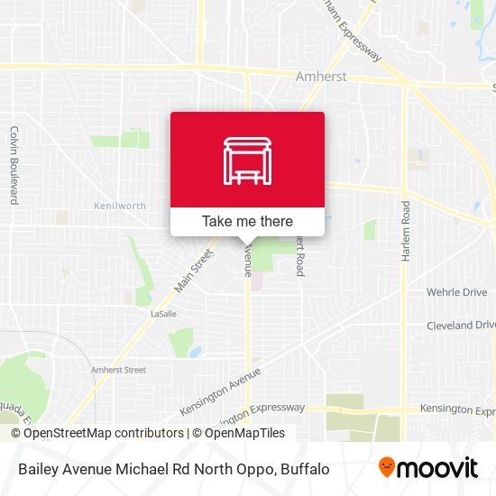 Mapa de Bailey Avenue Michael Rd North Oppo