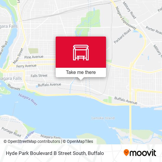 Mapa de Hyde Park Boulevard B Street South