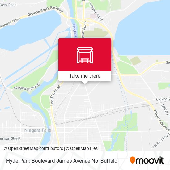 Mapa de Hyde Park Boulevard James Avenue No