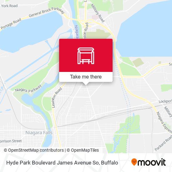 Hyde Park Boulevard James Avenue So map