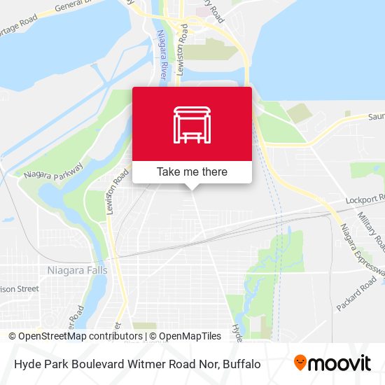 Hyde Park Boulevard Witmer Road Nor map