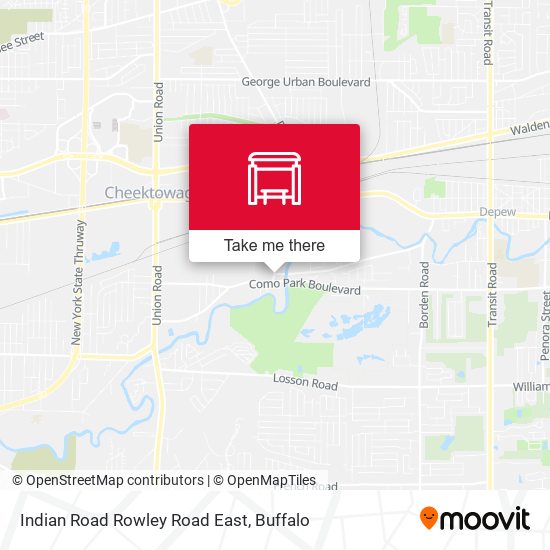 Indian Road Rowley Road East map