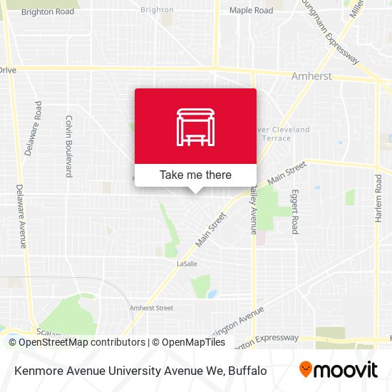 Kenmore Avenue University Avenue We map