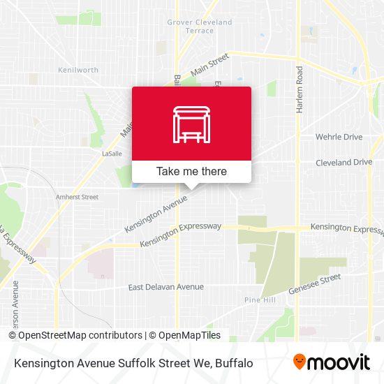 Kensington Avenue Suffolk Street We map