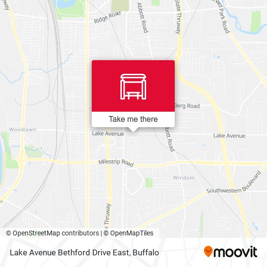 Mapa de Lake Avenue Bethford Drive East