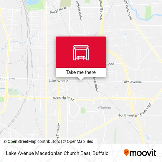 Lake Avenue Macedonian Church East map