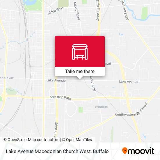 Mapa de Lake Avenue Macedonian Church West