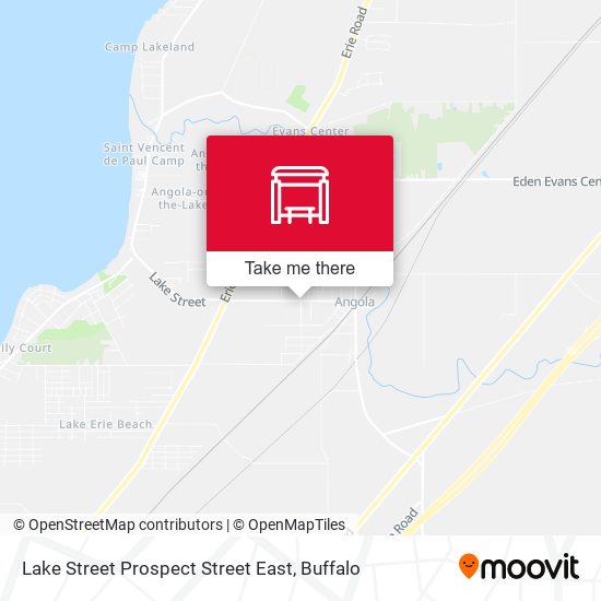 Mapa de Lake Street Prospect Street East