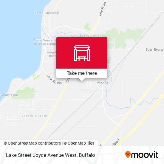 Lake Street Joyce Avenue West map