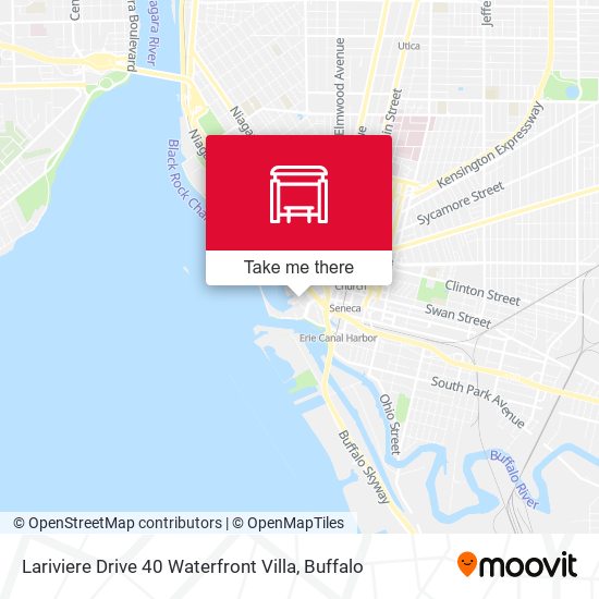 Lariviere Drive 40 Waterfront Villa map