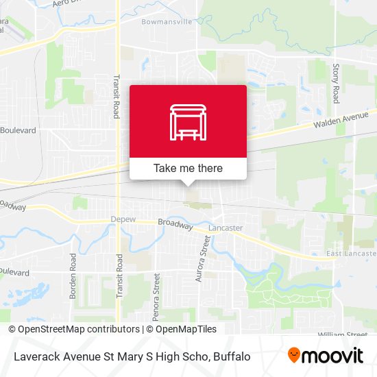 Mapa de Laverack Avenue St Mary S High Scho
