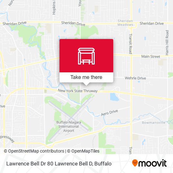 Mapa de Lawrence Bell Dr 80 Lawrence Bell D