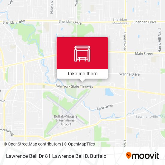 Lawrence Bell Dr 81 Lawrence Bell D map