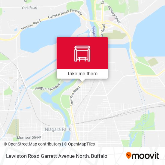 Lewiston Road Garrett Avenue North map