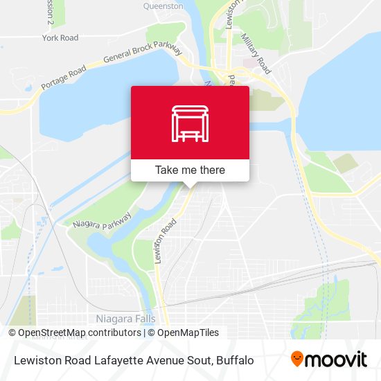 Lewiston Road Lafayette Avenue Sout map