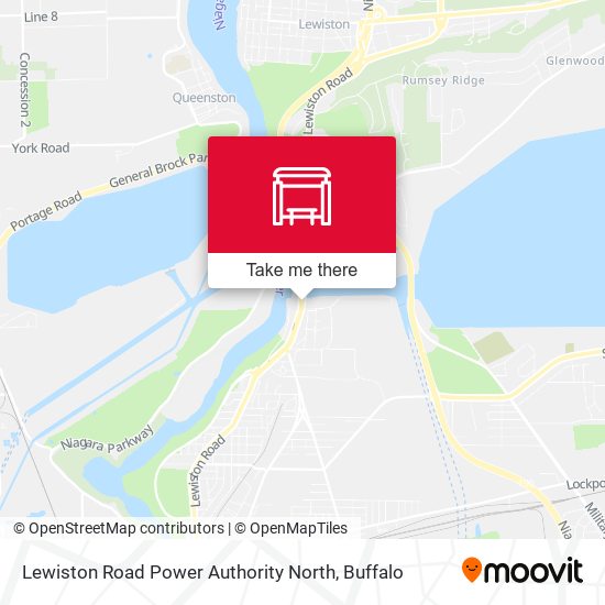 Lewiston Road Power Authority North map