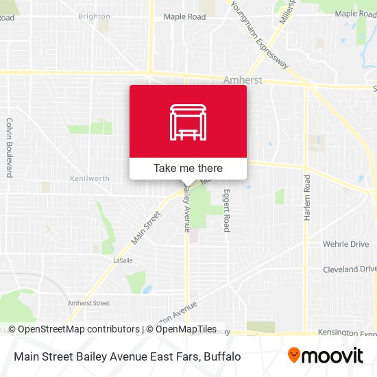 Main Street Bailey Avenue East Fars map