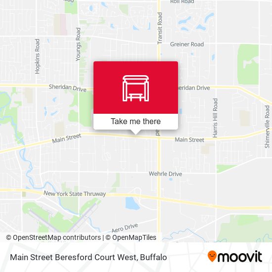Mapa de Main Street Beresford Court West