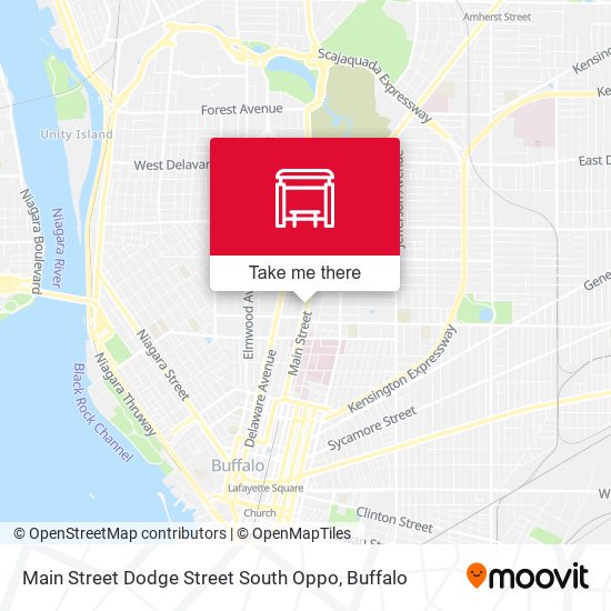 Main Street Dodge Street South Oppo map