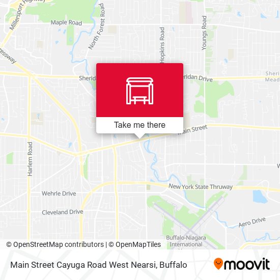 Main Street Cayuga Road West Nearsi map