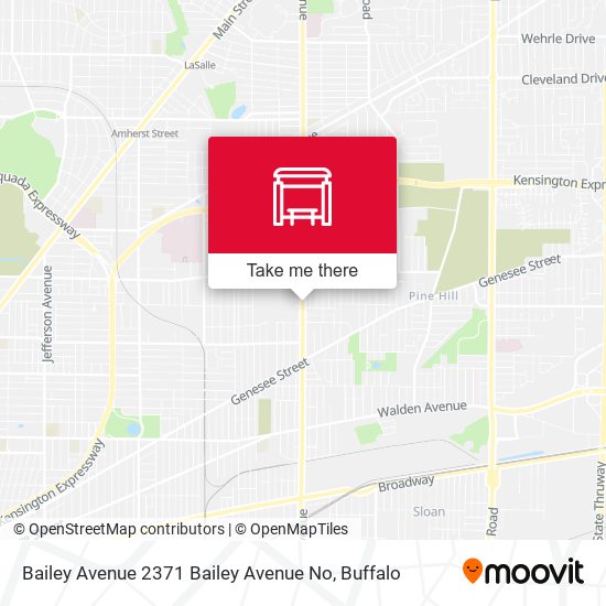 Mapa de Bailey Avenue 2371 Bailey Avenue No