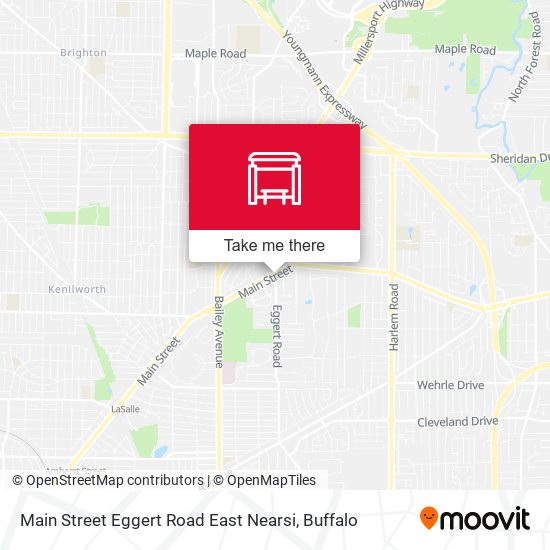 Main Street Eggert Road East Nearsi map