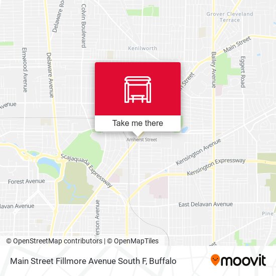 Main Street Fillmore Avenue South F map