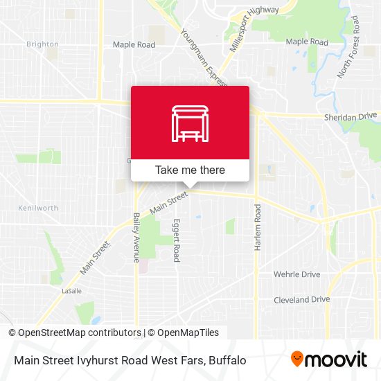 Main Street Ivyhurst Road West Fars map