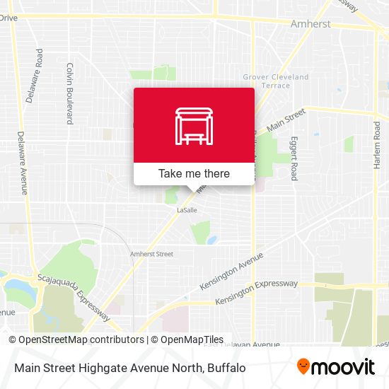 Mapa de Main Street Highgate Avenue North