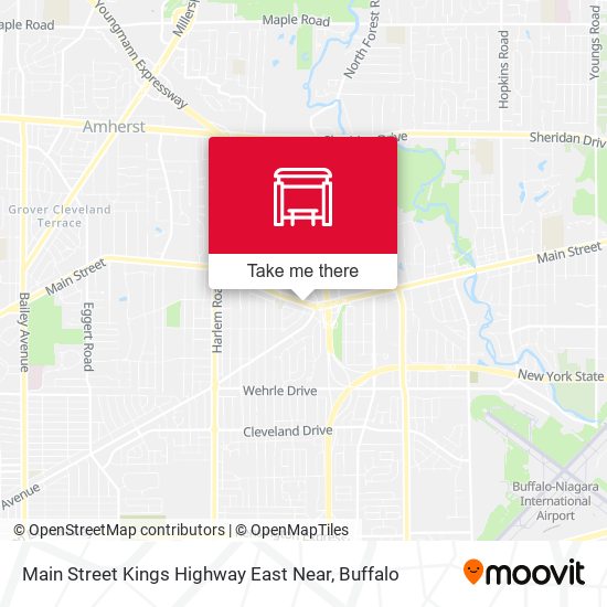 Main Street Kings Highway East Near map