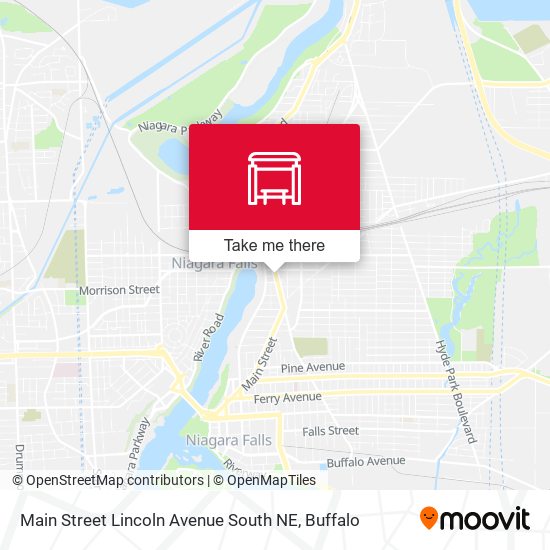 Main Street Lincoln Avenue South NE map