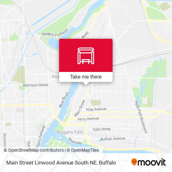 Main Street Linwood Avenue South NE map