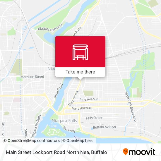 Mapa de Main Street Lockport Road North Nea