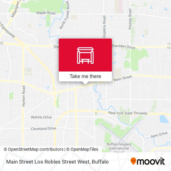 Main Street Los Robles Street West map