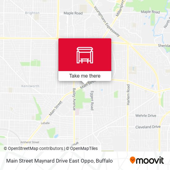 Main Street Maynard Drive East Oppo map
